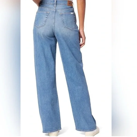 LEVI'S Heritage High Rise Loose Straight Leg Zip Fly Jeans Sz 8 Light Wash - Picture 2 of 15